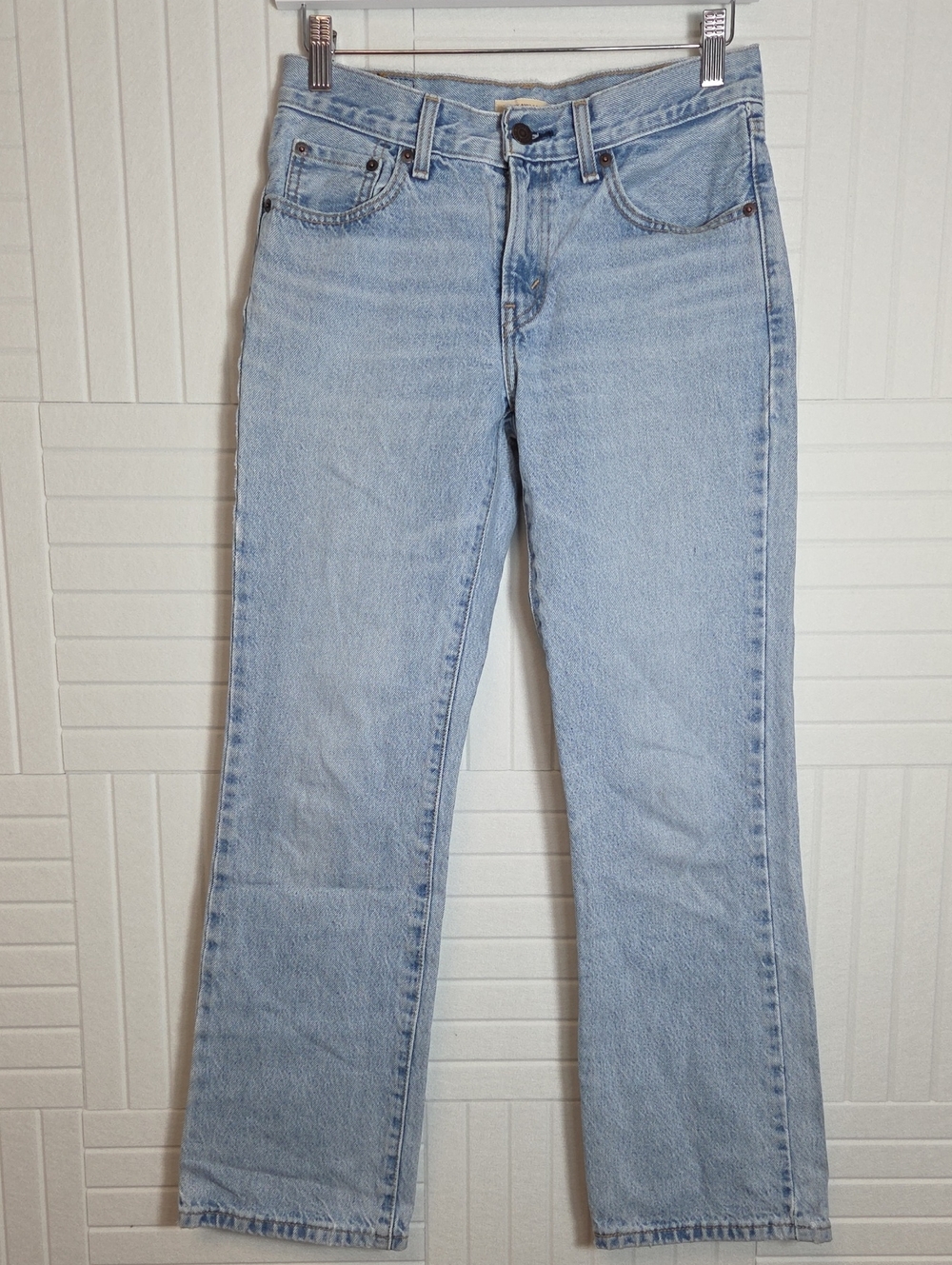 Levi's 100% Cotton Middy Ankle Bootcut Jeans Size 25